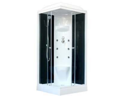 Душевая кабина Royal Bath RB 90HP7-BT 90х90 см, с прозрачными стеклами