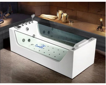 Ванна акриловая Cerutti SPA C-453 180х80 см с гидромассажем